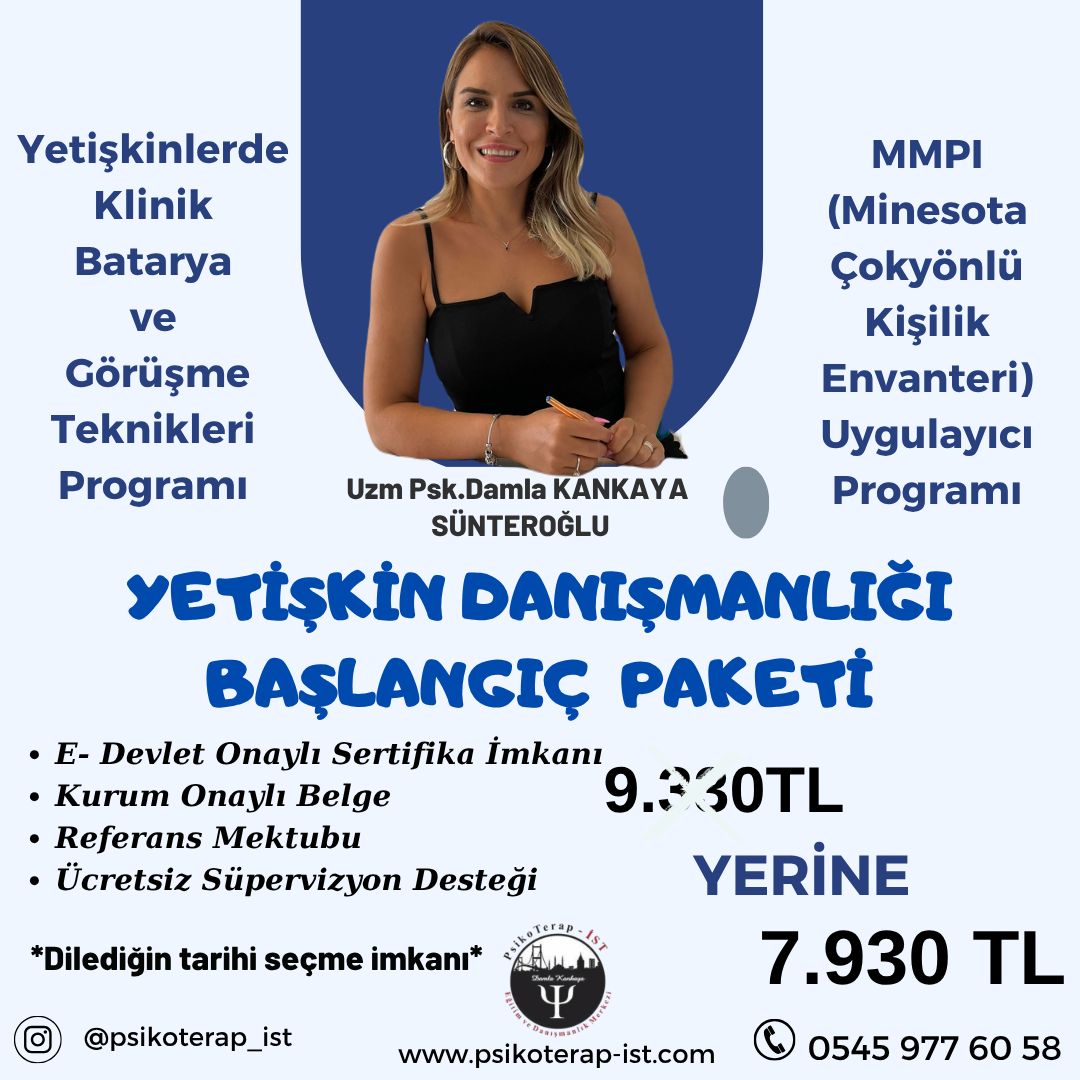 YETİŞKİN DANIŞMANLIĞI BAŞLANGIÇ PAKETİ