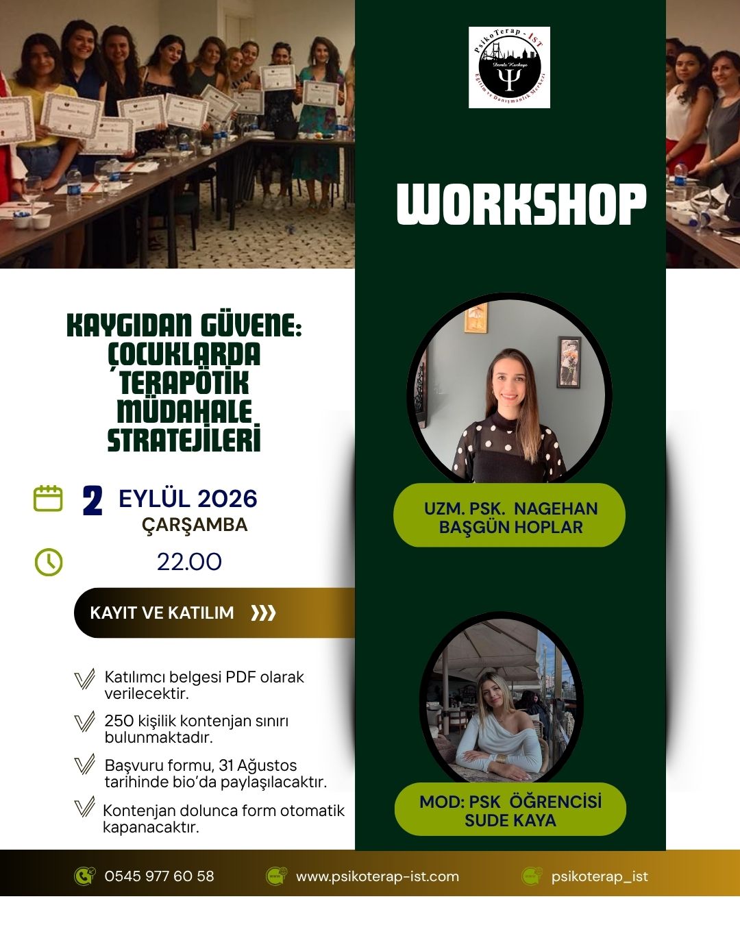 Kayıp ve Yas; Çocuklara Nasıl Destek Olabiliriz? (Workshop)
