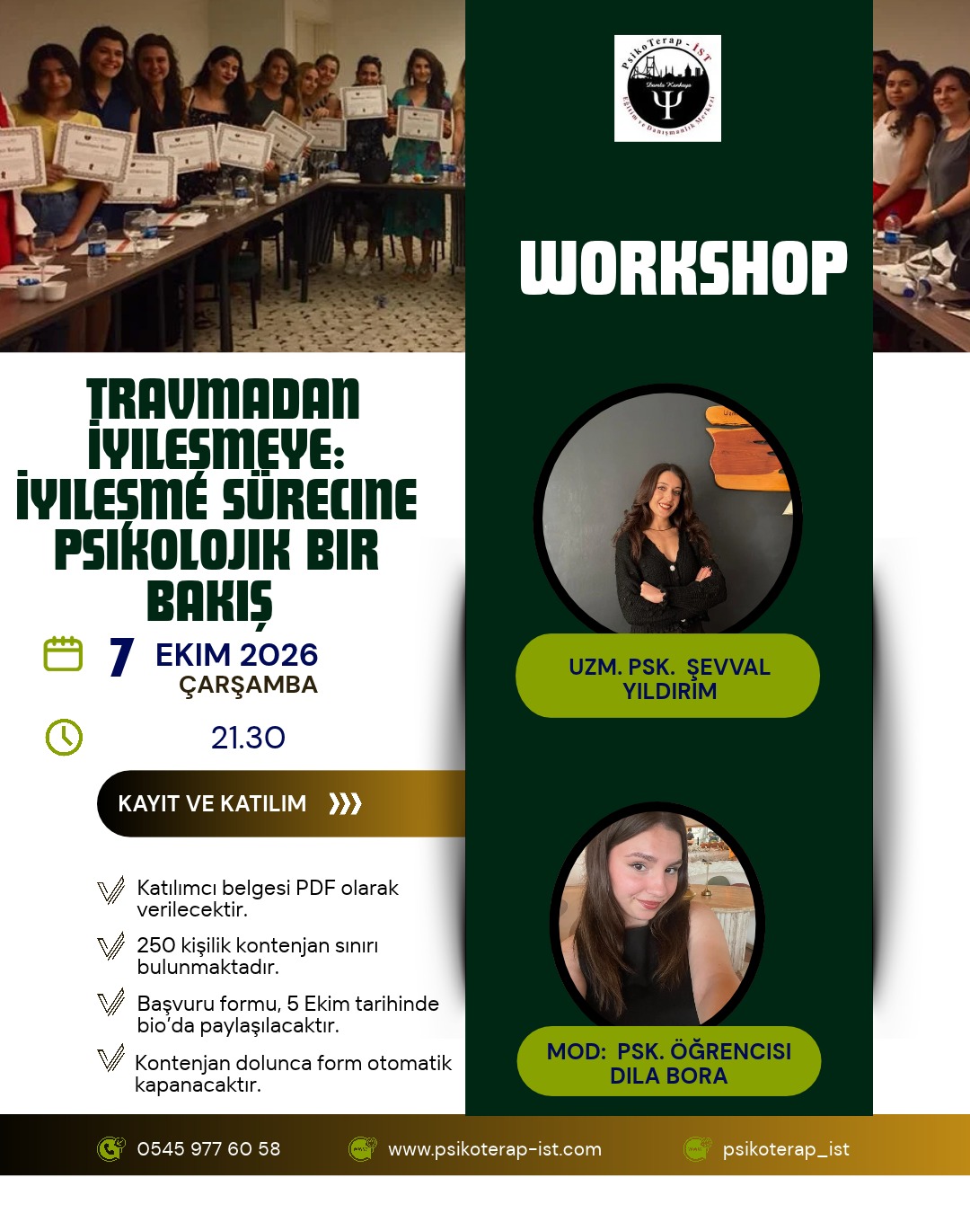 Kayıp ve Yas; Çocuklara Nasıl Destek Olabiliriz? (Workshop)